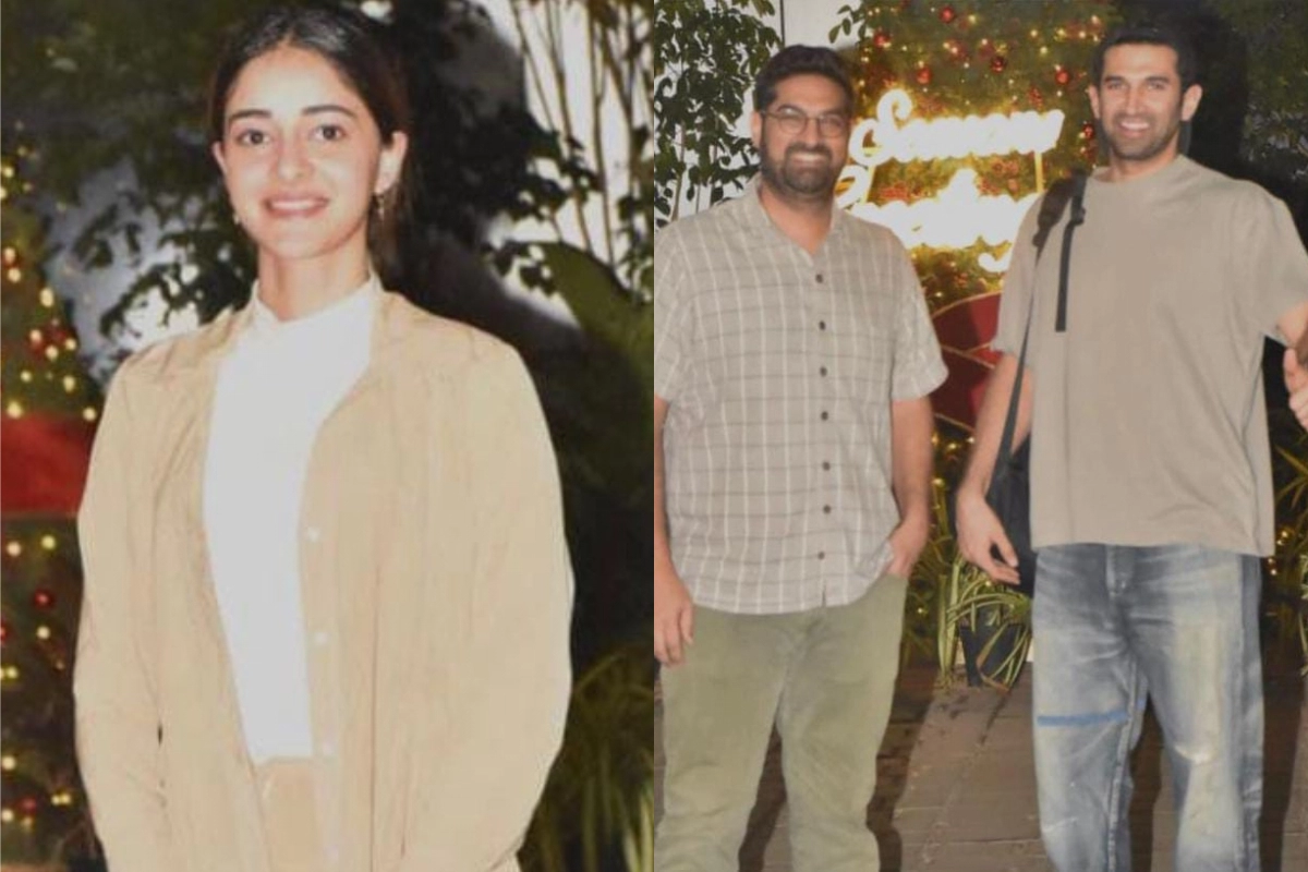 Ananya Panday: Ananya Panday and her rumoured boyfriend Aditya Roy ...