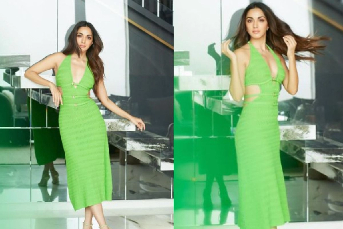 Kiara Advani Sets the Internet Ablaze with Her Sensational 40K Green Dress!