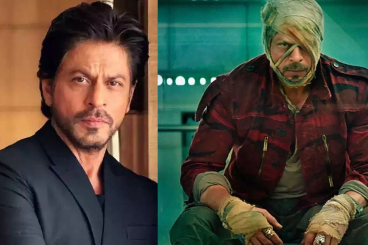 Shah Rukh Khan Unveils Intense Bald Look Poster For Atlee Kumars Jawan 
