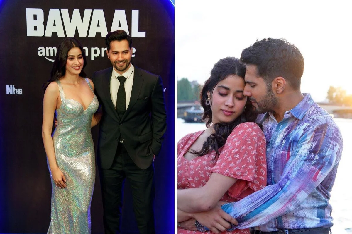 Janhvi kapoor and Varun Dhawan